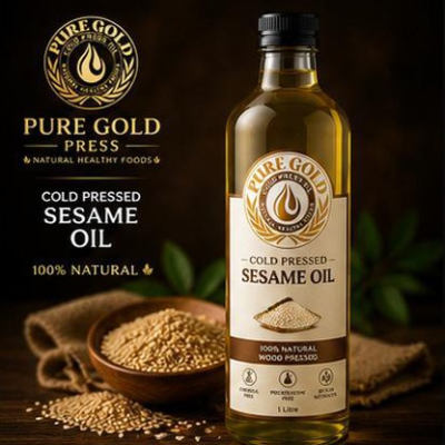 Cold Pressed Sesame Oil